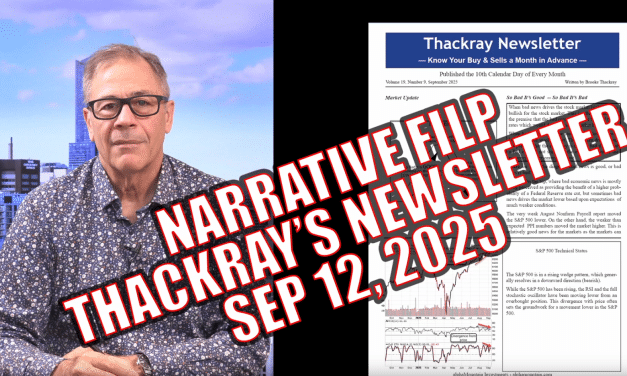 VIDEO – Thackray’s 2025 September Newsletter