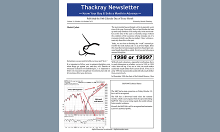 Thackray’s Newsletter 2025 October